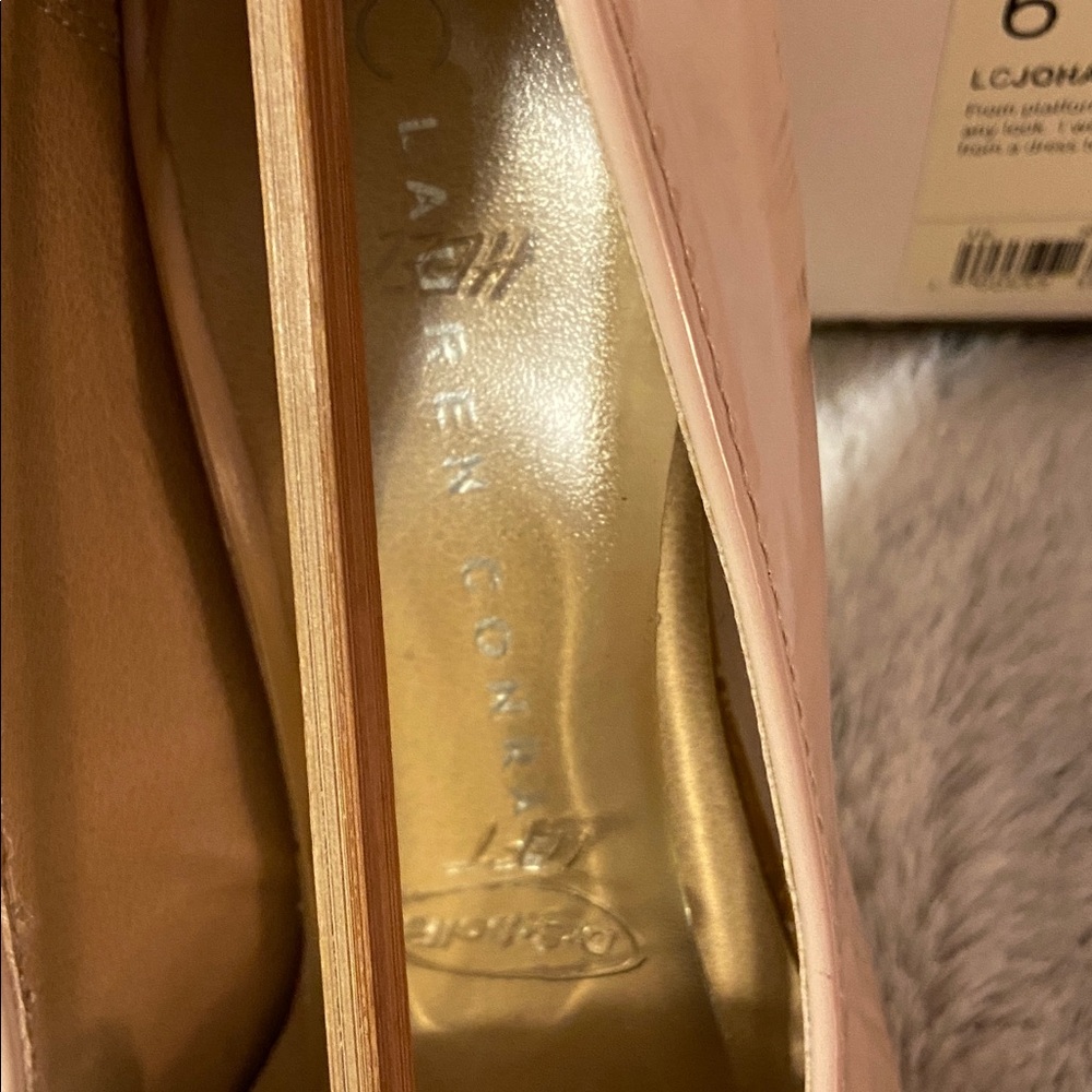 Lauren Conrad Nude Platform Heels NWT - Picture 8 of 9